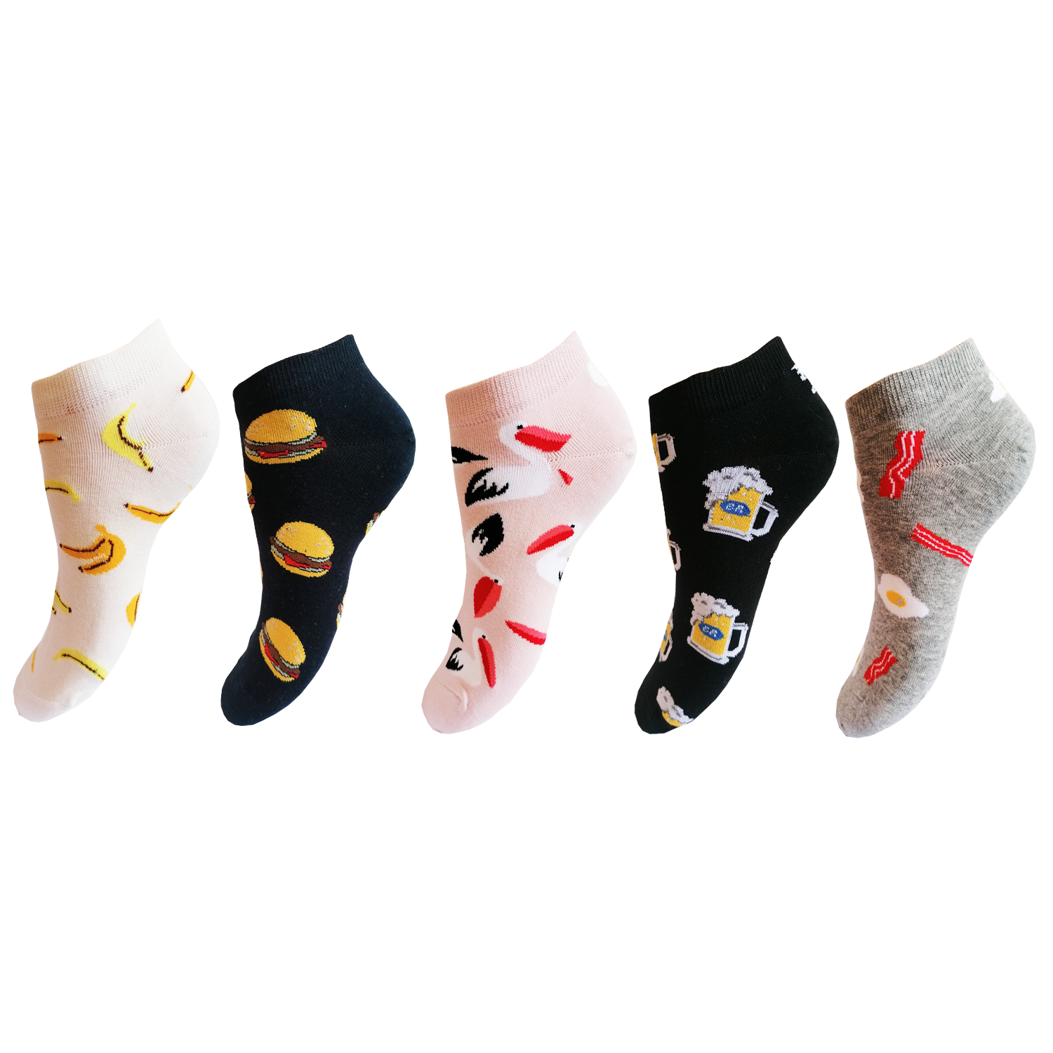 Dámské kotníkové ponožky Aura.Via - NDC5921, mix barev Barva: Mix barev, Velikost: 38-41