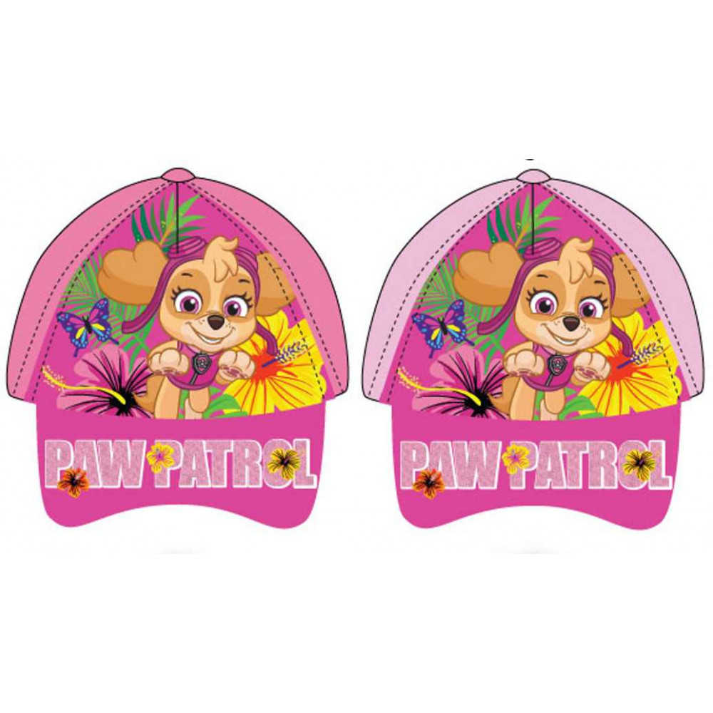 Paw Patrol - Tlapková patrola -Licence Dívčí kšiltovka - Paw Patrol PAW - 423, světle růžová Barva: Růžová, Velikost: velikost 54