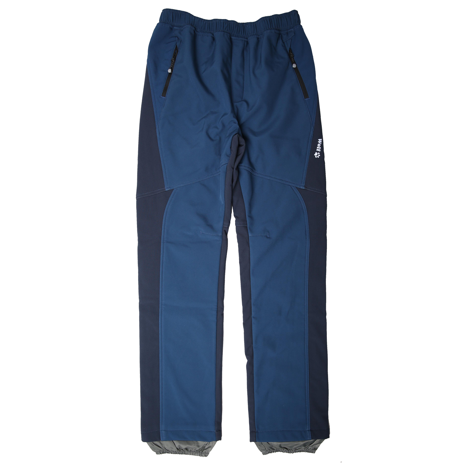 Levně Chlapecké softshellové kalhoty, zateplené - Wolf B2298, tmavě modrá/ petrol Barva: Modrá