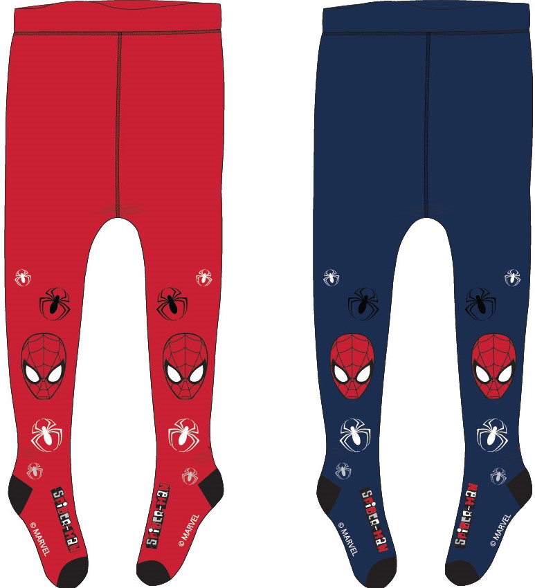 Levně Spider Man - licence Chlapecké punčocháče - Spider-Man 52361078, červená Barva: Červená