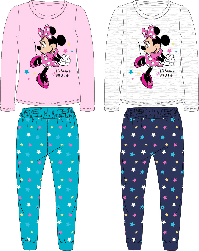 Minnie Mouse - licence Dívčí pyžamo - Minnie Mouse 52049864, růžová/ tyrkysová Barva: Růžová, Velikost: 110