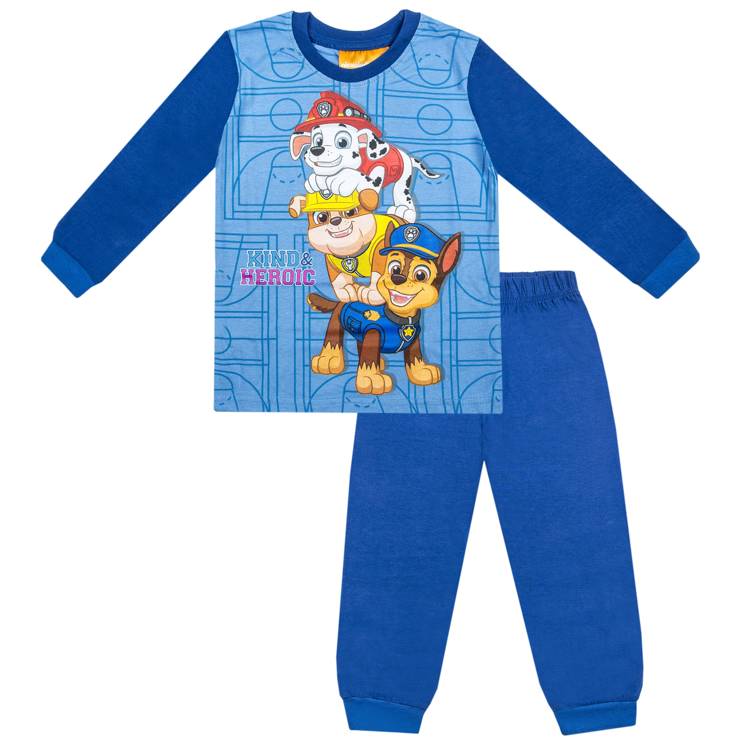 Paw Patrol - Tlapková patrola -Licence Chlapecké pyžamo - Paw Patrol 673, modrá Barva: Modrá, Velikost: 122