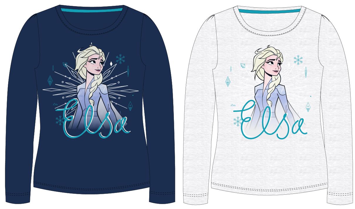 Frozen - licence Dívčí tričko - Frozen 52029003, světle šedý melír Barva: Šedá, Velikost: 104