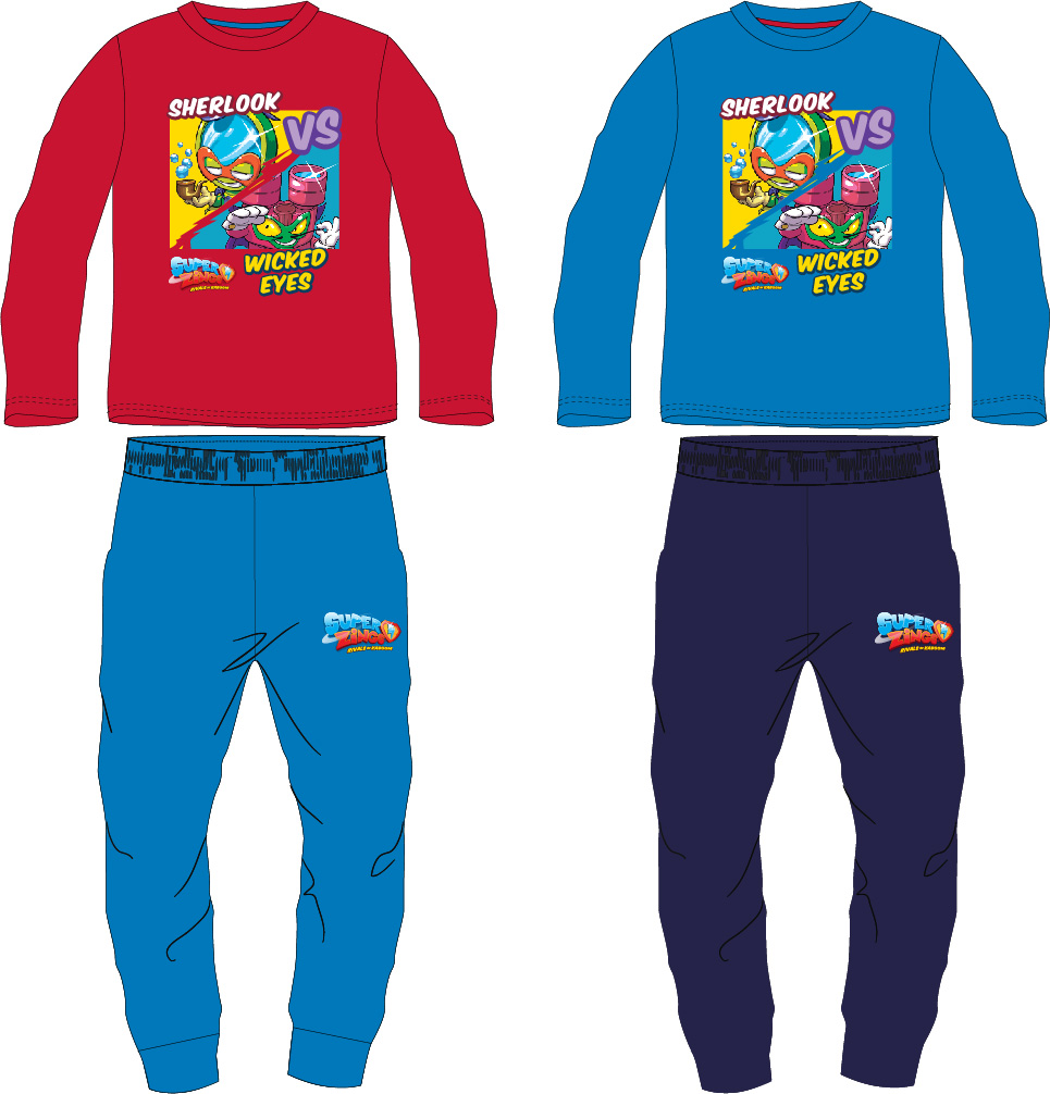 Super Zings - licence Chlapecké pyžamo - Super Zing 5204106, modrá Barva: Modrá, Velikost: 128