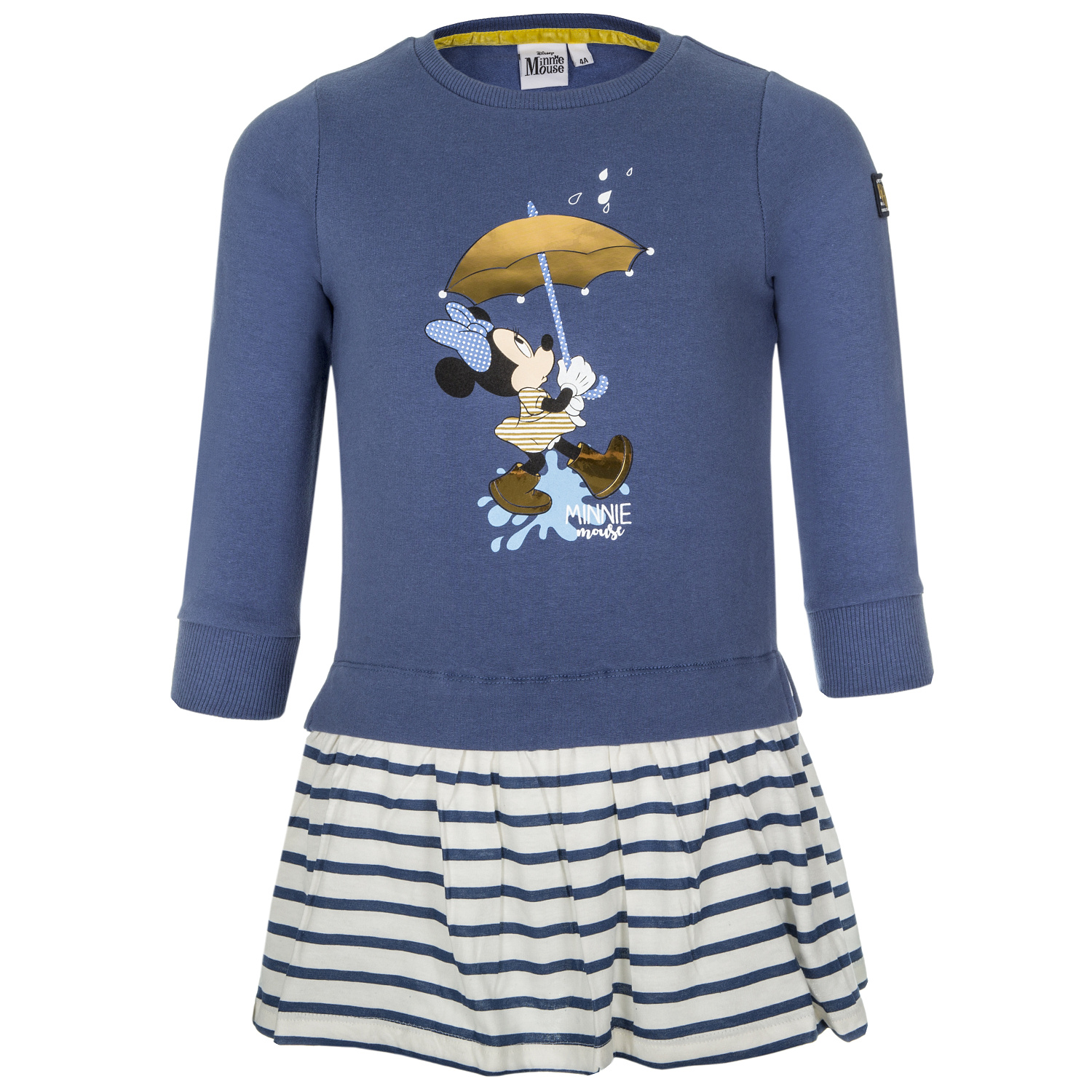 Minnie Mouse - licence Dívčí šaty - Minnie Mouse VH1078, tmavě modrá Barva: Modrá tmavě, Velikost: 128