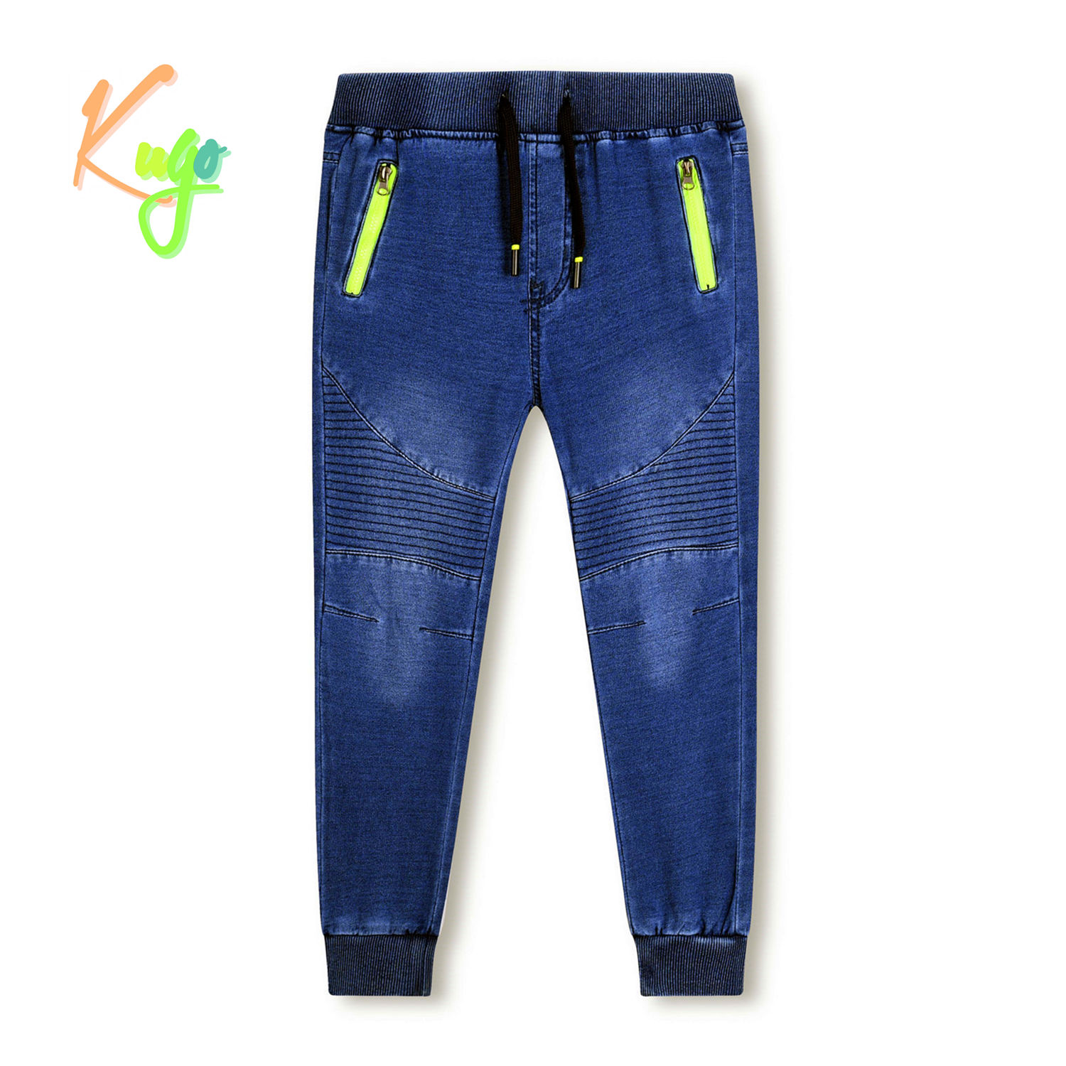 Levně Chlapecké riflové kalhoty - KUGO CK0909, modrá Barva: Modrá