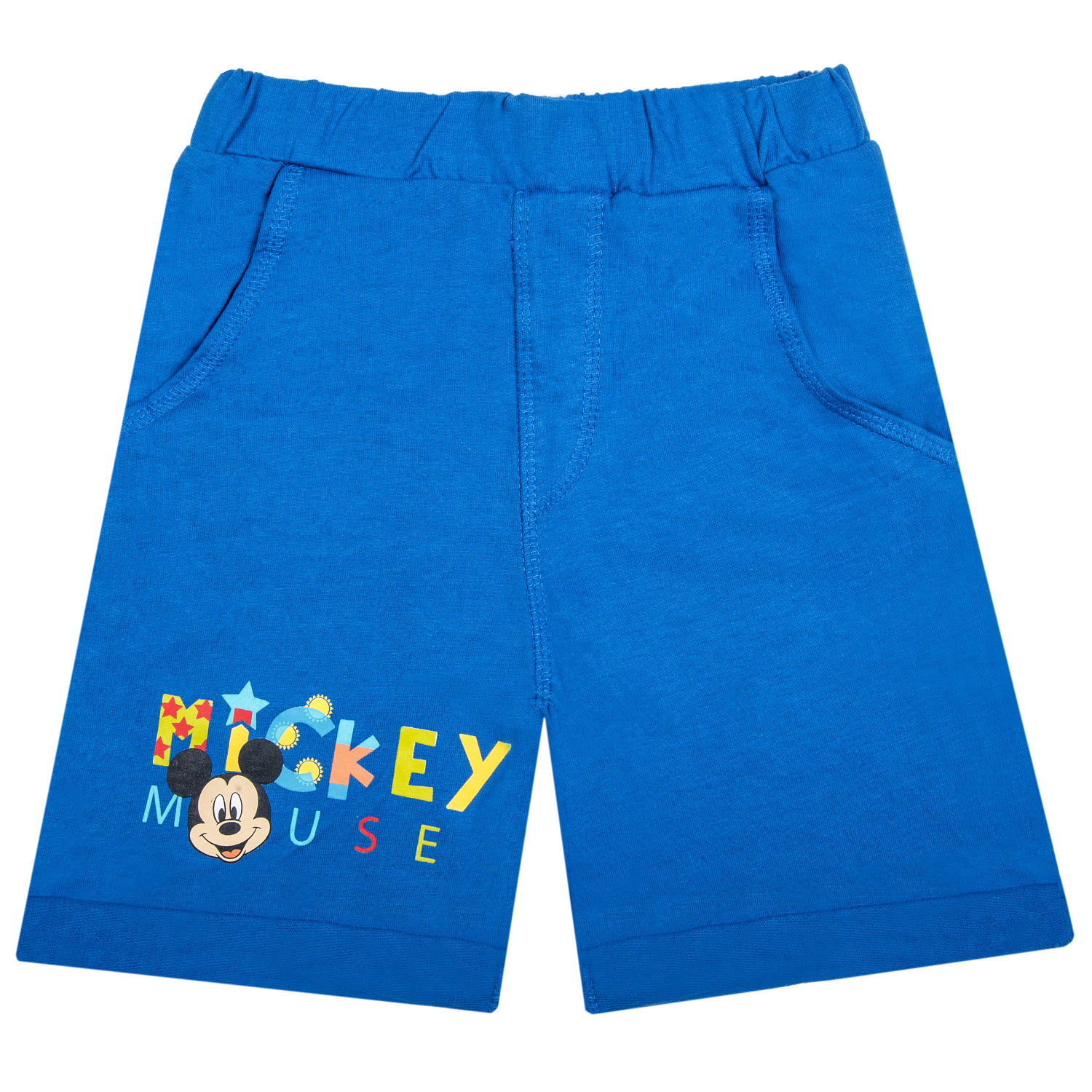 Levně Mickey Mouse - licence Chlapecké kraťasy - Mickey Mouse 52078549, modrá světlejší Barva: Modrá
