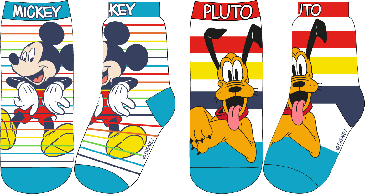 Levně Mickey Mouse - licence Chlapecké ponožky - Mickey Mouse 5234A383, barevná Barva: Mix barev
