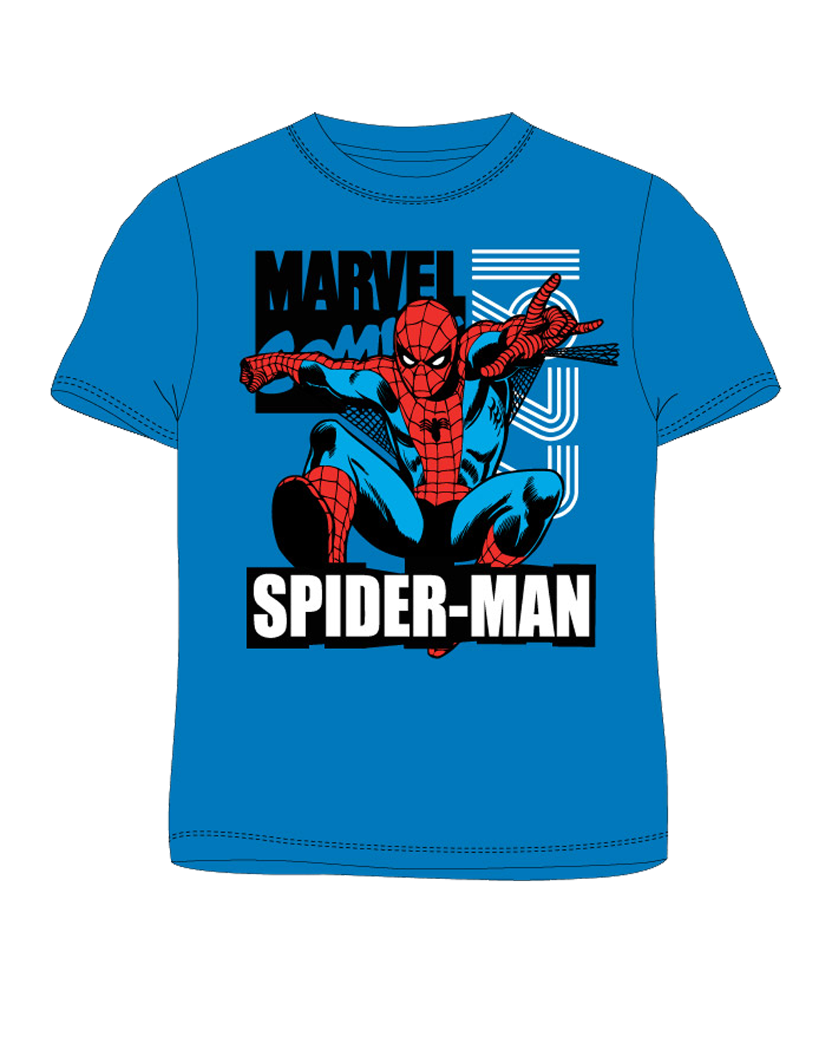 Spider Man - licence Chlapecké tričko - Spider-Man 52021447, modrá Barva: Modrá, Velikost: 134
