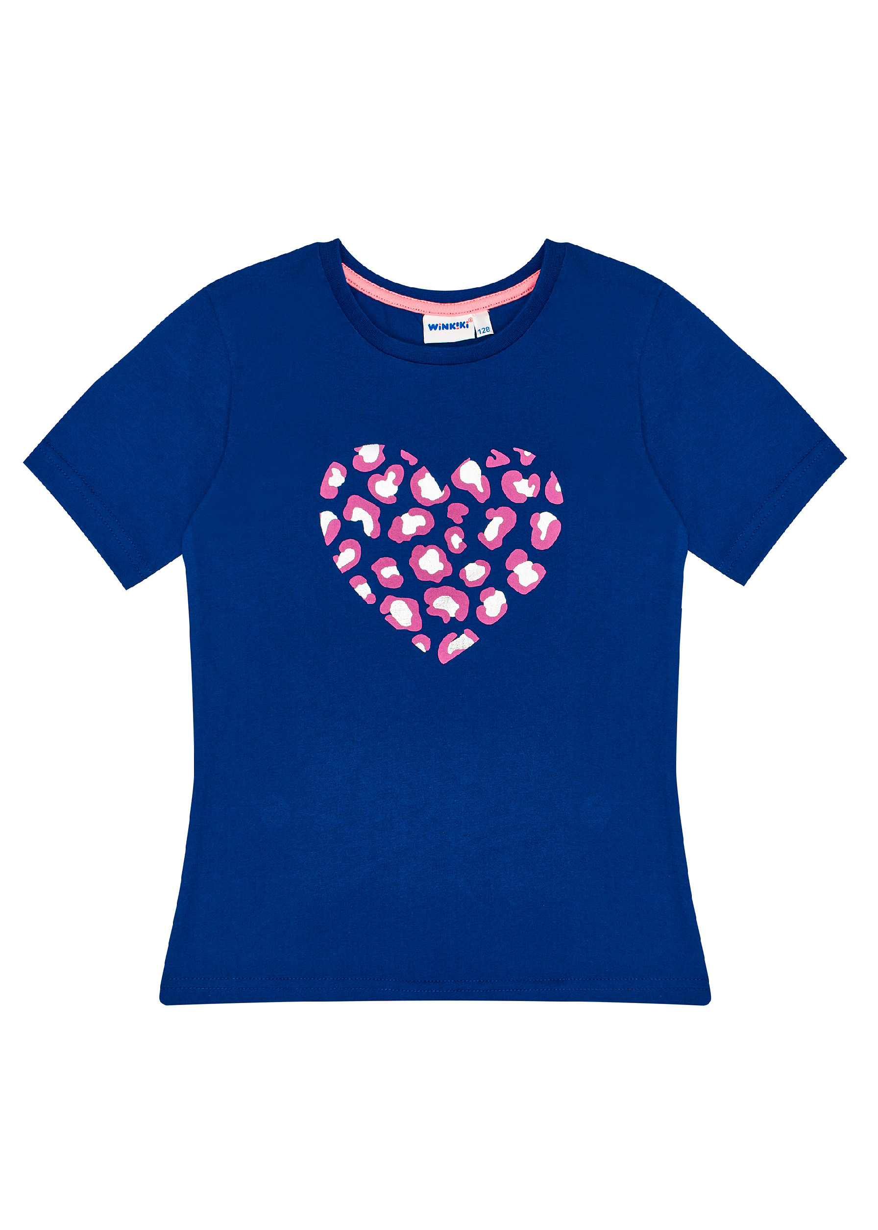 Dívčí tričko - Winkiki WJG 91407, tmavě modrá Barva: Modrá tmavě, Velikost: 146