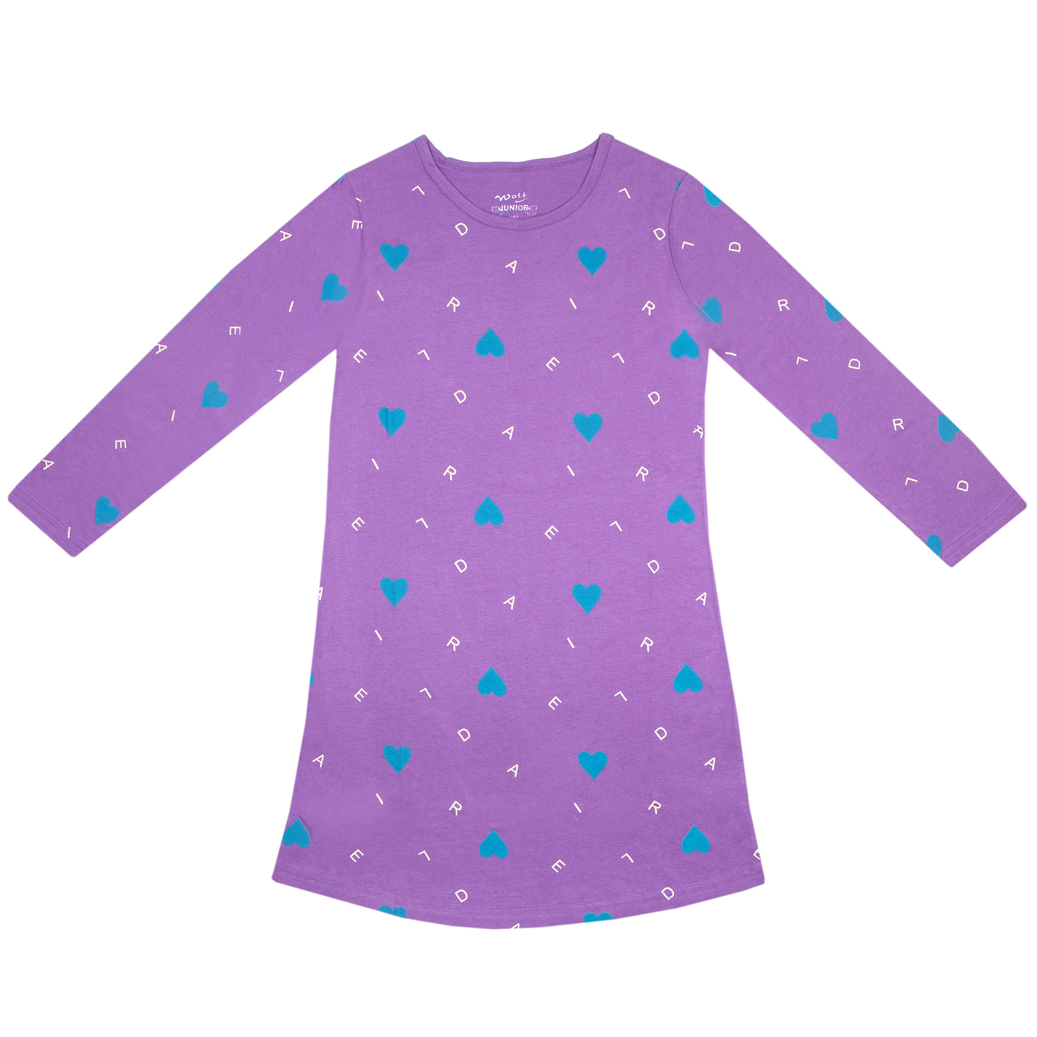 Levně Dívčí noční košile - Wolf S2382, fialová Barva: Fialová