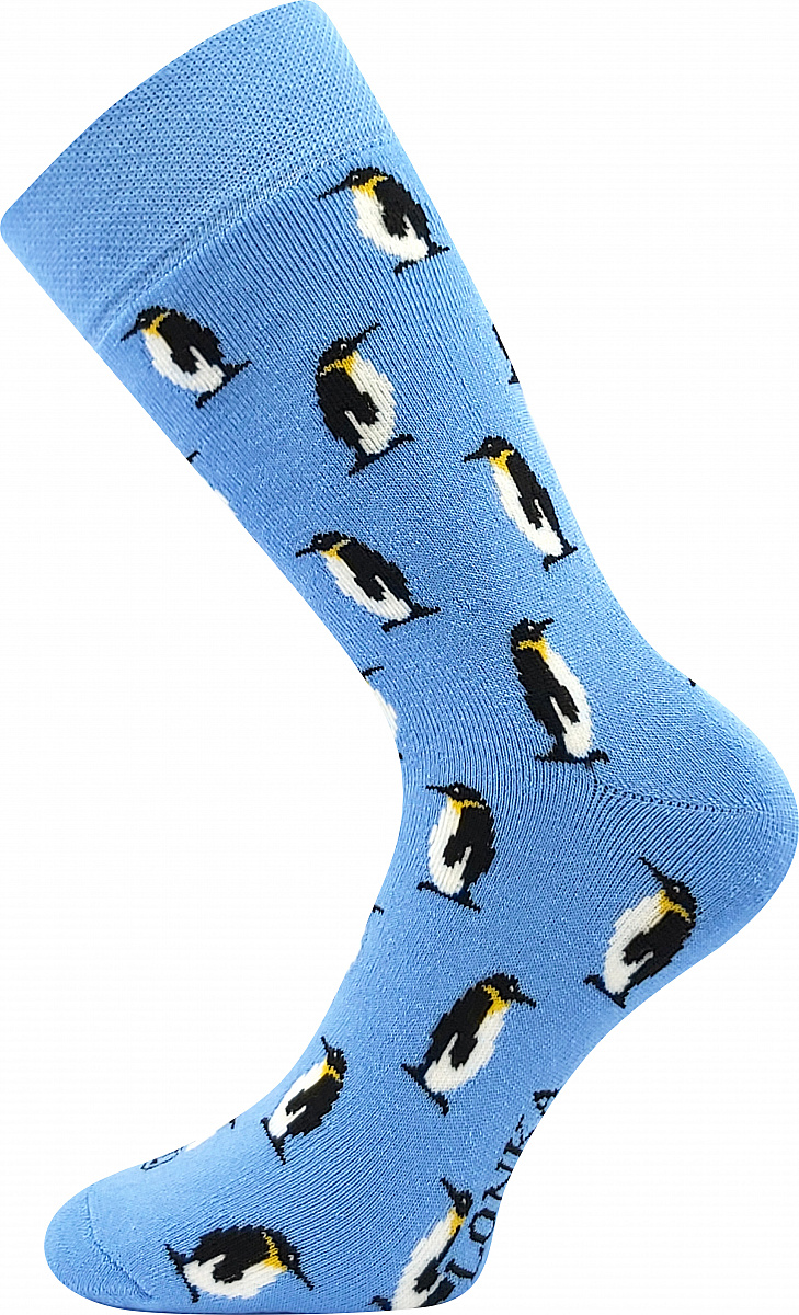 Froté ponožky Lonka - Frooloo, tučňáci Barva: Modrá, Velikost: 39-42