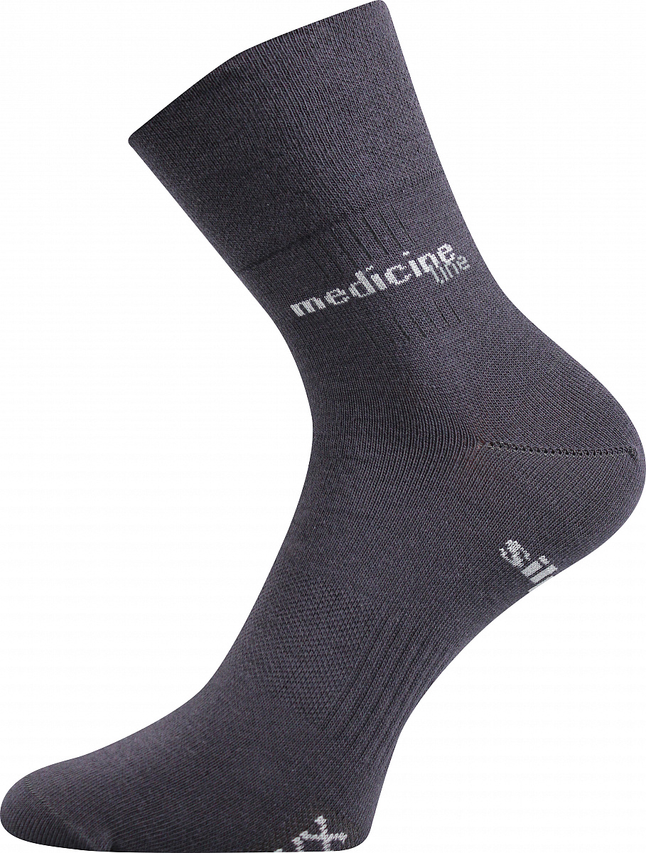 Levně Zdravotní ponožky VoXX - Mission Medicine, tmavě šedá Barva: Šedá