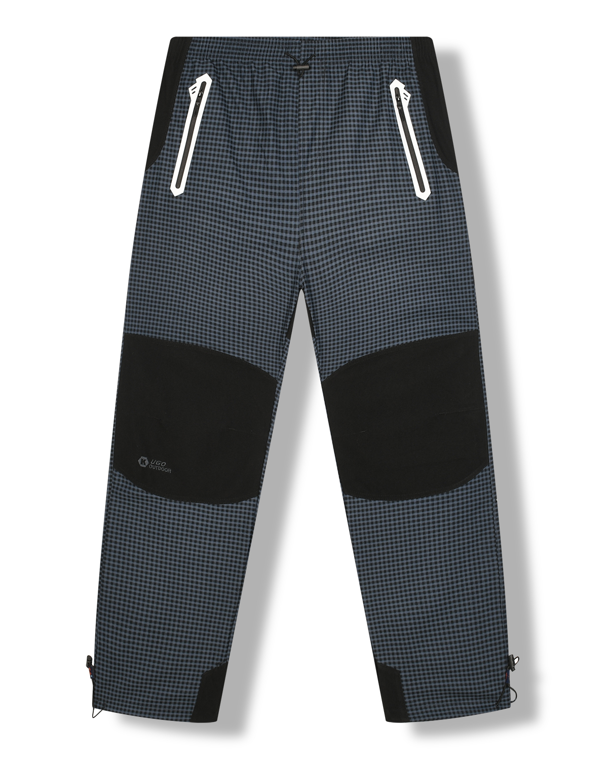 Pánské outdoorové kalhoty - KUGO G8555, šedomodrá Barva: Šedá, Velikost: XXL