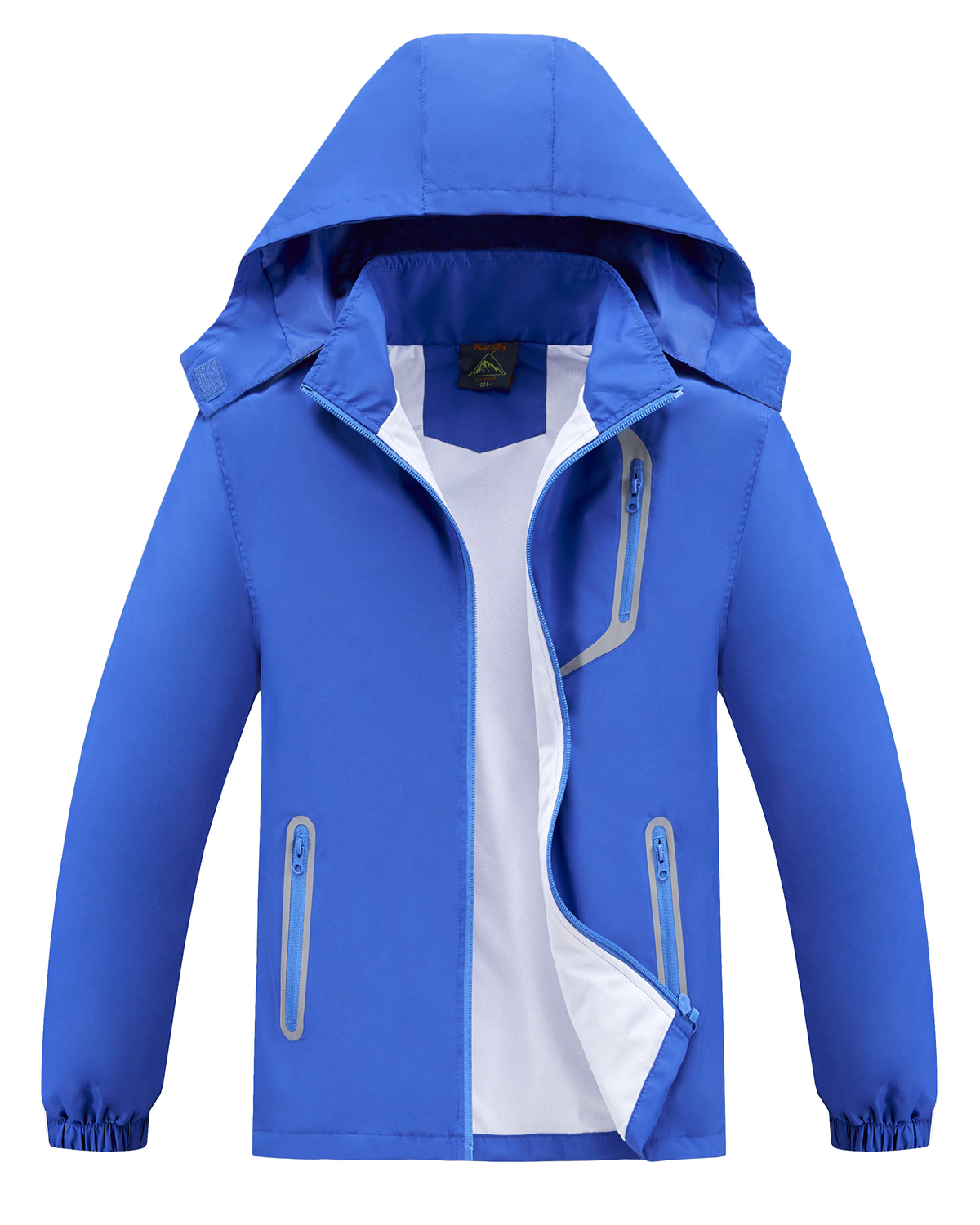 Chlapecká jarní, podzimní bunda - KUGO B2868, modrá Barva: Modrá, Velikost: 104