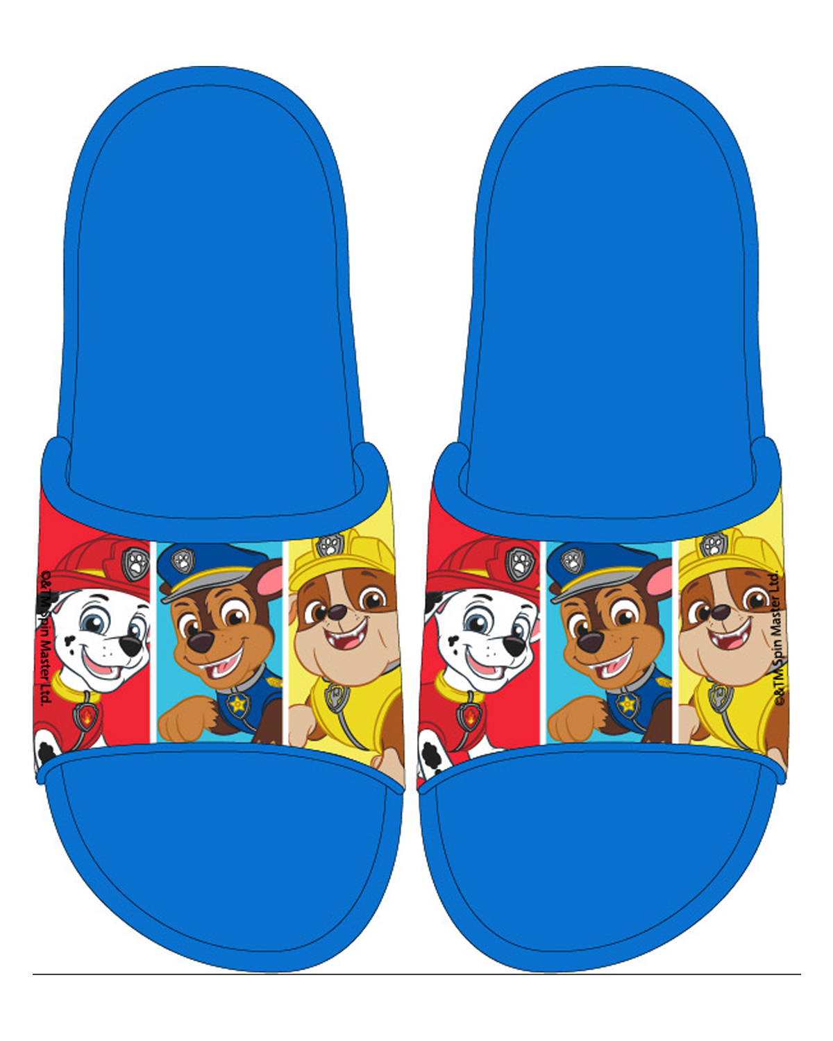 Paw Patrol - Tlapková patrola -Licence Chlapecké pantofle - Paw Patrol 52511789, modrá Barva: Modrá, Velikost: 25-26