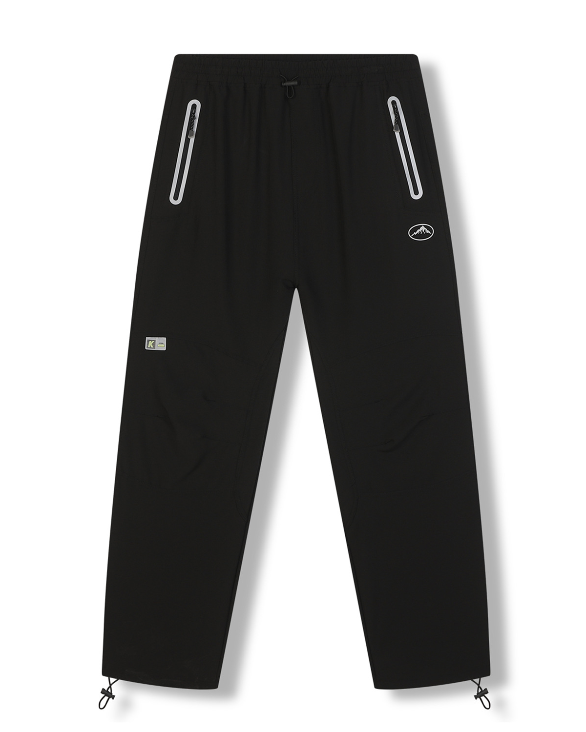Pánské softshellové kalhoty - KUGO HK7588, celočerná Barva: Černá, Velikost: 3XL