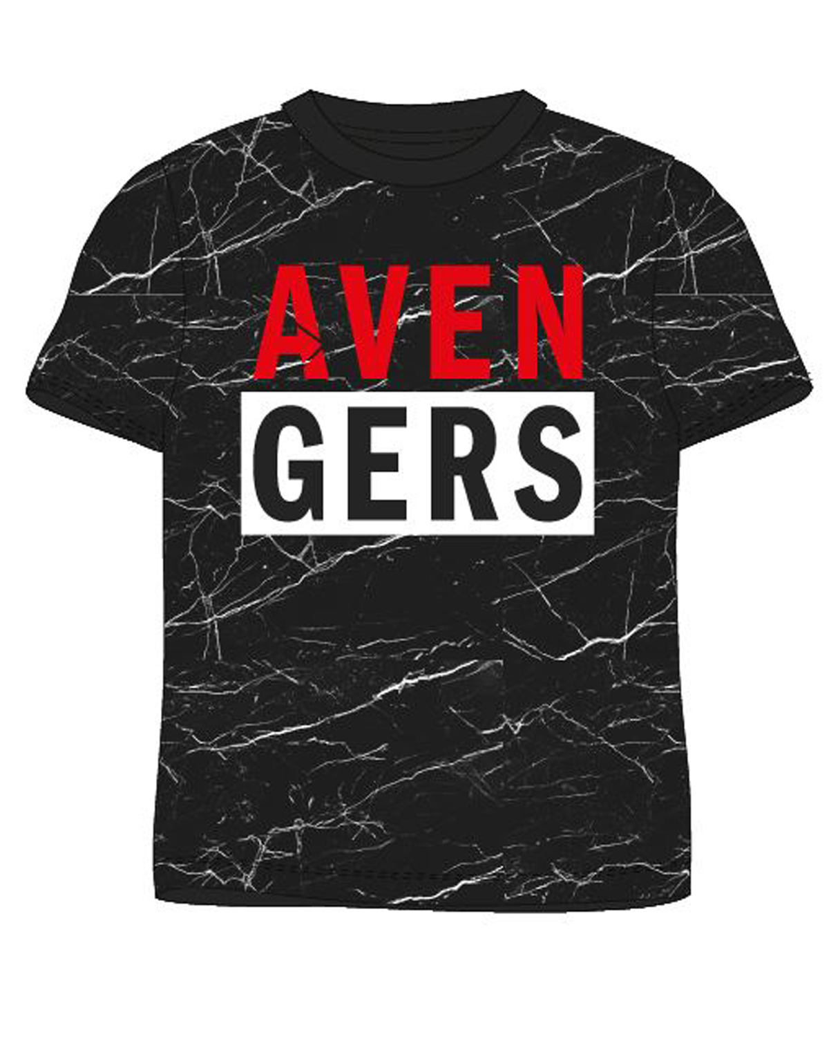 Avangers - licence Chlapecké tričko - Avengers 5202385, černá Barva: Černá, Velikost: 158