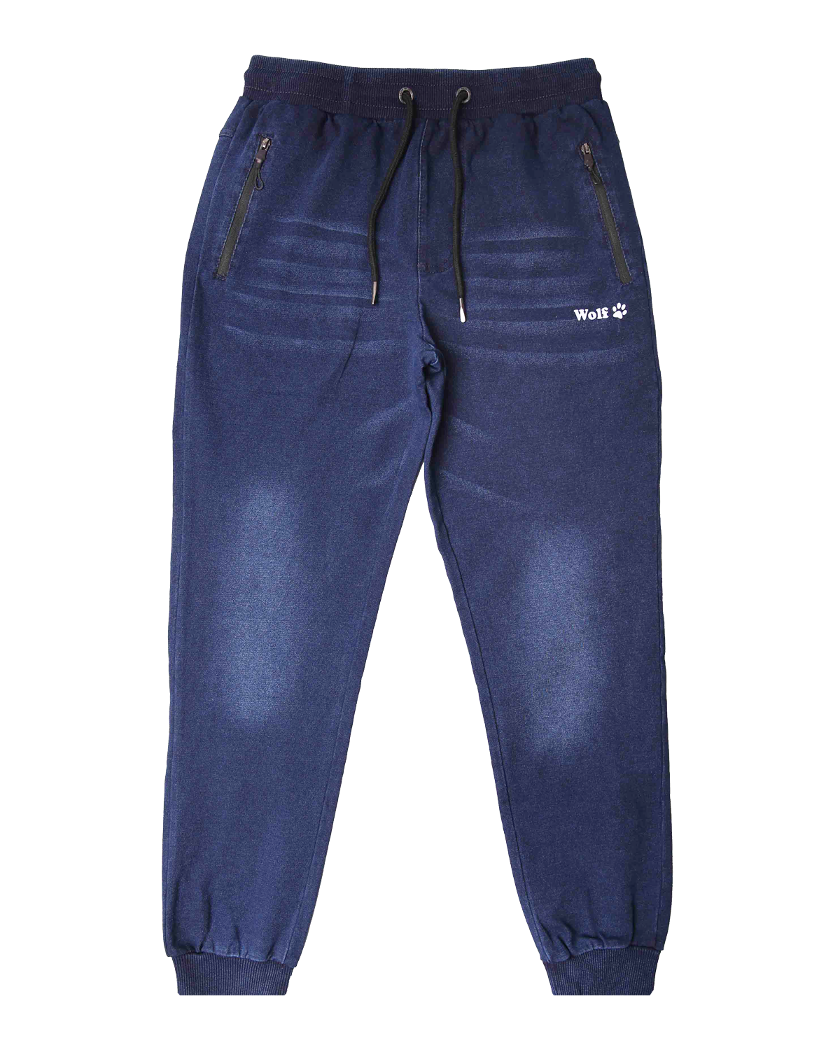 Chlapecké riflové kalhoty, tepláky - Wolf T2461, modrá Barva: Modrá, Velikost: 146