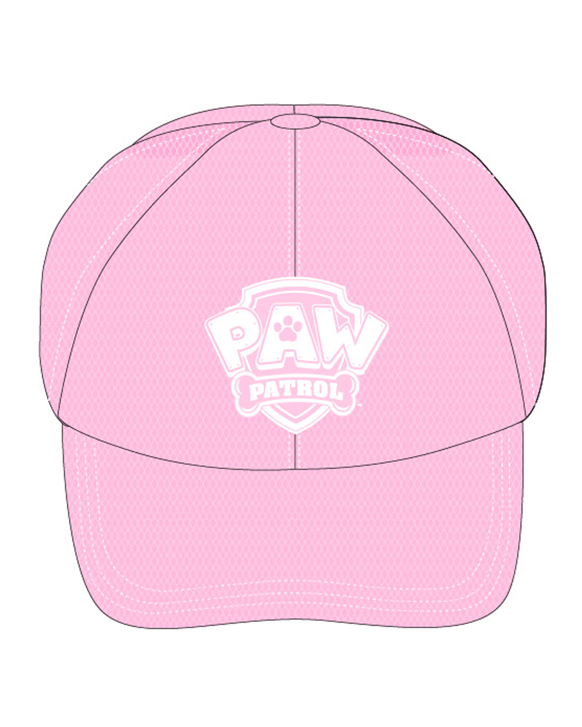 Paw Patrol - Tlapková patrola -Licence Dívčí kšiltovka - Paw Patrol 52393010, světle růžová Barva: Růžová, Velikost: velikost 54
