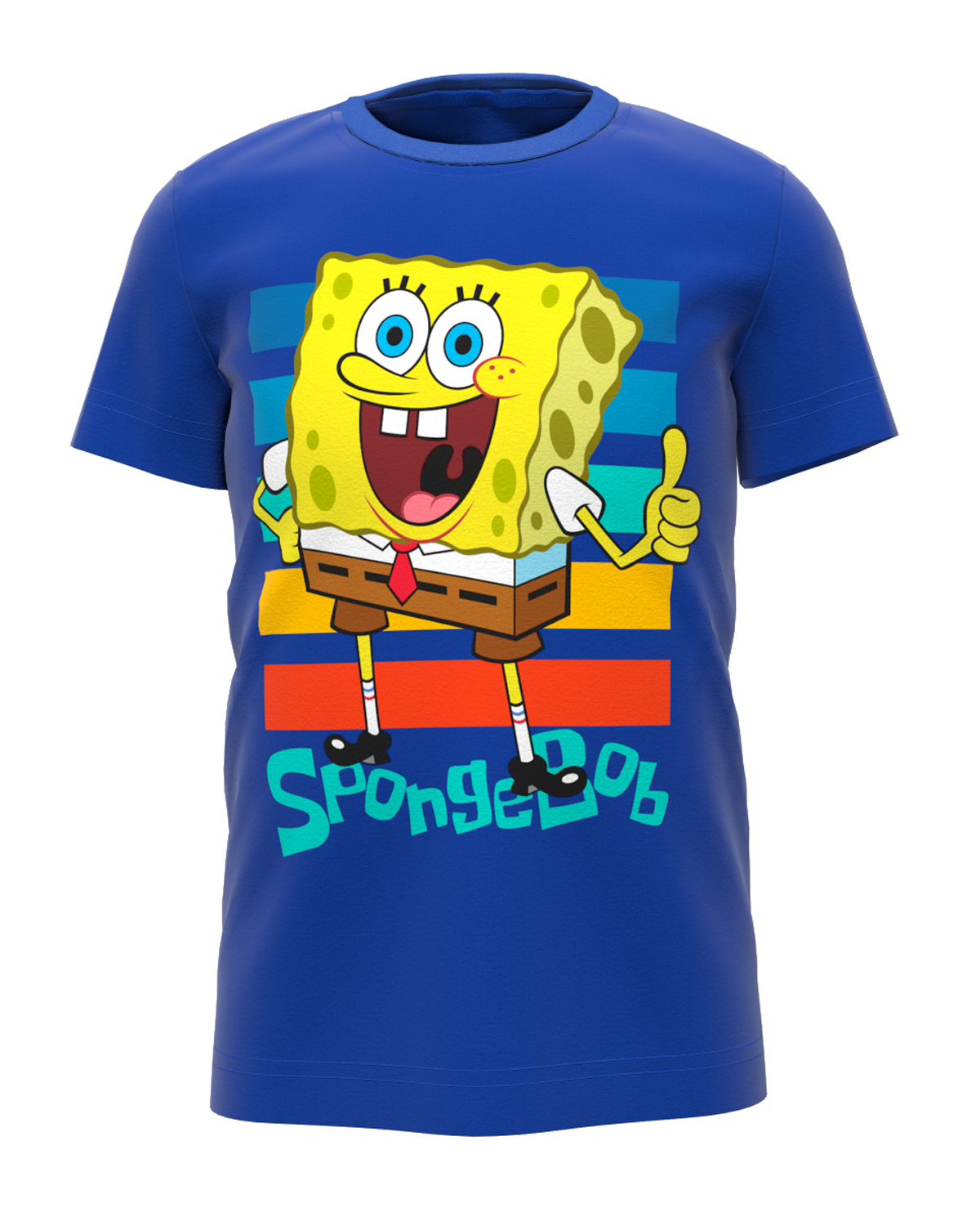 SpongeBob v kalhotách - licence Chlapecké tričko - SpongeBob v kalhotách 5202209, modrá Barva: Modrá, Velikost: 110