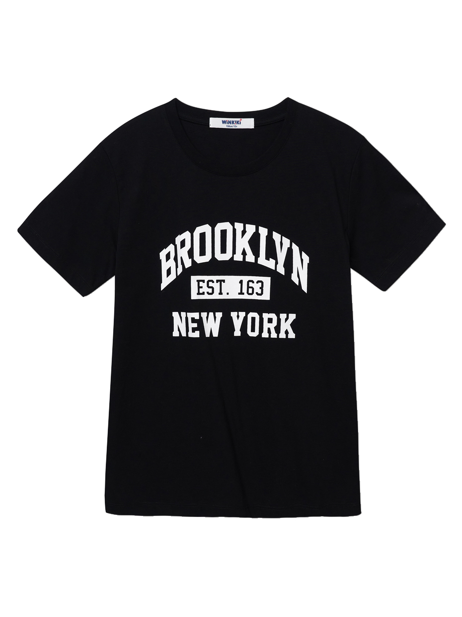 Chlapecké tričko - Winkiki WJB 31127, černá Brooklyn Barva: Černá, Velikost: 164