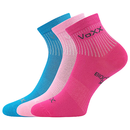 Levně Dívčí ponožky VoXX - Bobbik holka, mix B Barva: Mix barev