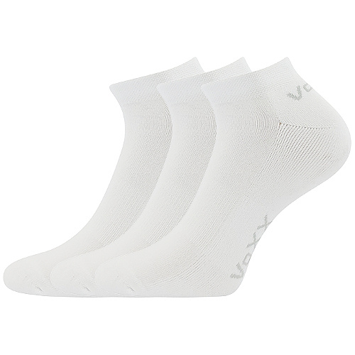 Levně Sportovní kotníkové ponožky VoXX - Basic, bílá Barva: Bílá