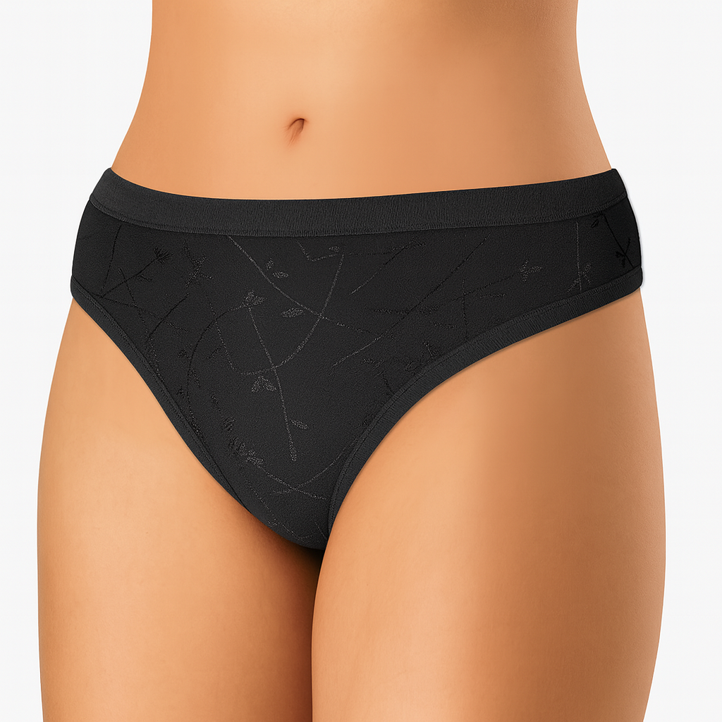 Dámské kalhotky - ANDRIE PS 2943, černá Barva: Černá