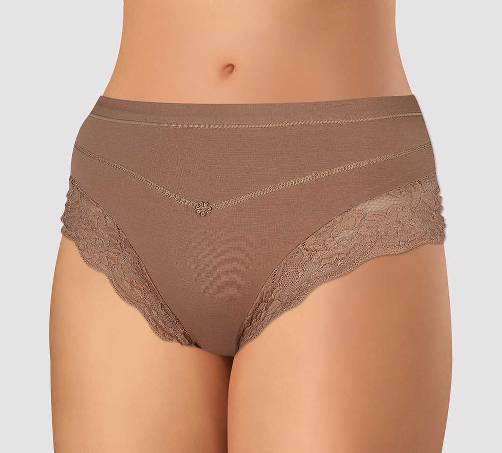 Dámské kalhotky - ANDRIE PS 2752, hnědá Barva: Hnědá
