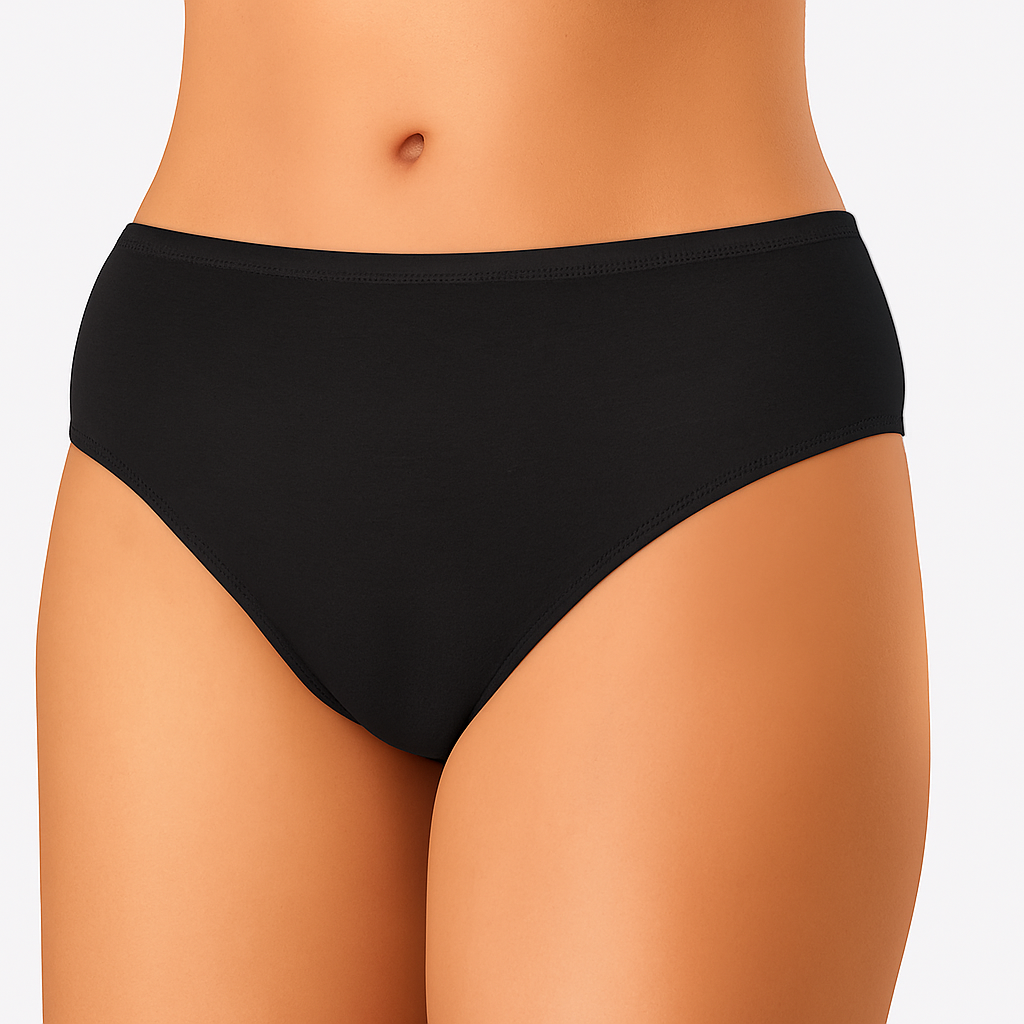 Dámské kalhotky - ANDRIE PS 2312, černá Barva: Černá