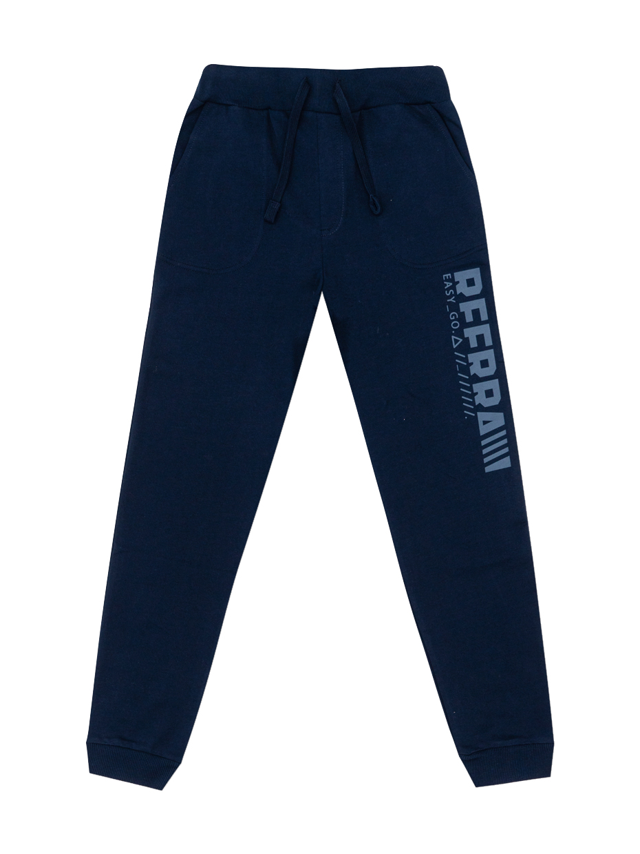 Chlapecké tepláky - Winkiki WJB 02841, tmavě modrá Barva: Modrá tmavě