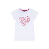 Dívčí triko srdíčka, materiál 100% materiál