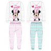 Dívčí pyžamo - Minnie Mouse 52045948, šedá / lososový proužek