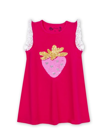 Dívčí triko, tílko s flitry