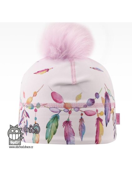 Dívčí zimní funkční čepice Dráče