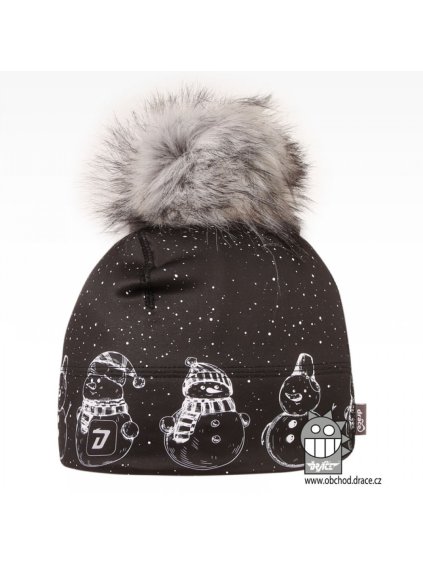 Dívčí zimní funkční čepice Dráče