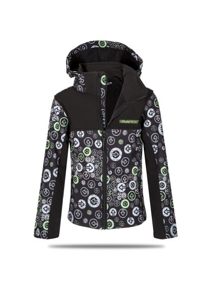 bunda sipky zelena I 6295C