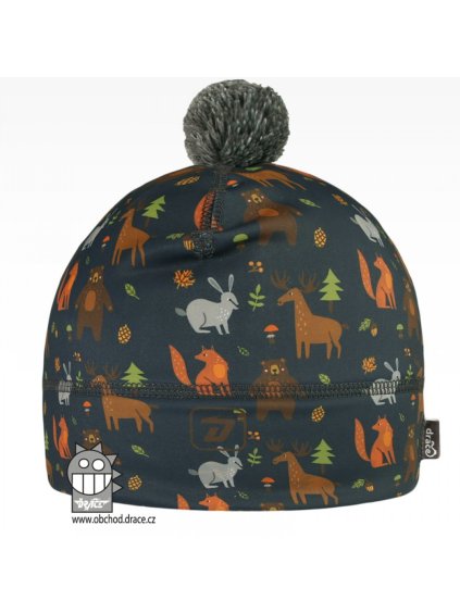 Chlapecká zimní funkční čepice Dráče -