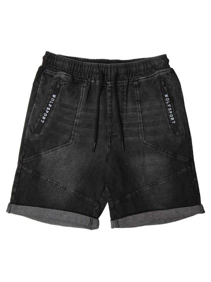 Chlapecké riflové kraťasy - Wolf T2234, černá