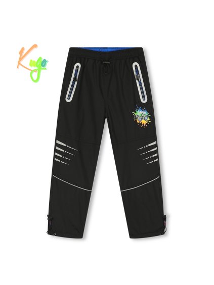 Chlapecké šusťákové kalhoty, zateplené