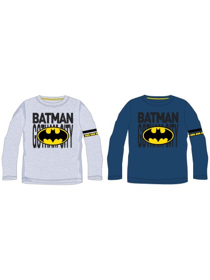 Chlapecké tričko - Batman 5202390, světle šedý melír (Kolor Szary, Rozmiar 134)