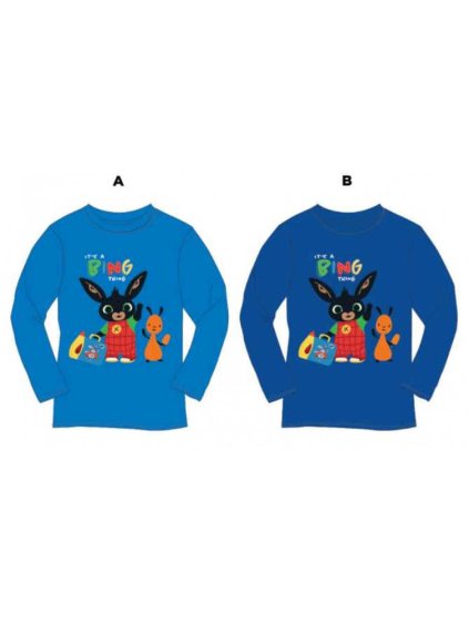 Chlapecké tričko - Králíček Bing 962 - 663, tmavší modrá (Kolor Niebieski, Rozmiar 92)