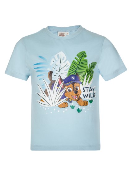Chlapecké tričko - Paw Patrol EV1180, světlonce modrá