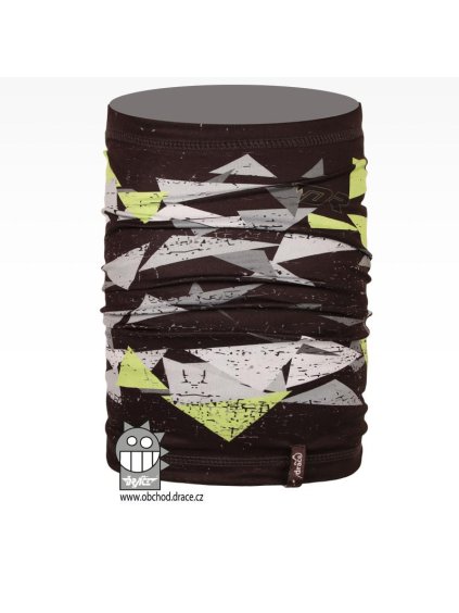 Multifunkční nákrčník Dráče - vzor 43, černá (Kolor Czarny, Rozmiar L)