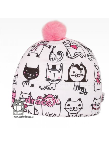 Dívčí zimní funkční čepice