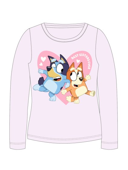 Divci tricko Bluey 5202225 svetle ruzova