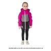 Dívčí softshellová bunda - KUGO HK3122, růžová (Kolor Różowy, Rozmiar 98)