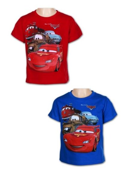 Chlapecké triko - Auta 961-738, modrá (Farba Modrá, Veľkosť 104)
