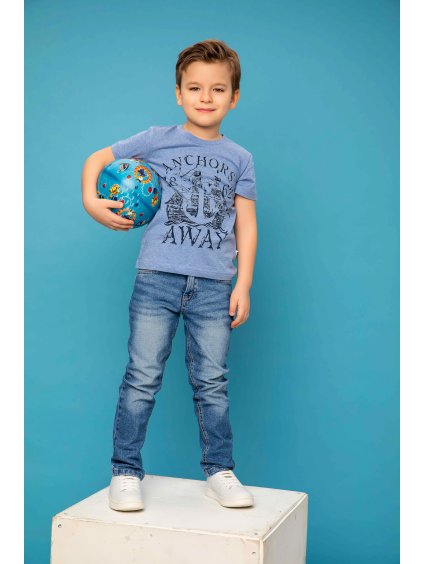 Chlapecké triko - WINKIKI WKB 01703, světle modrá (Farba Modrá svetle, Veľkosť 98)